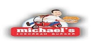 Michaels Icecream Burger Franchise Logo