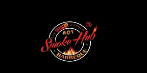 Smoke Hub BBQ Franchise Logo