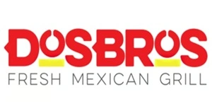 DosBros Veg Mexican Restaurant Franchise Logo