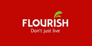 Flourish Pure Foods Franchise Logo