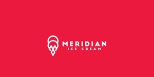 Meriadian Ice Cream Franchise Logo